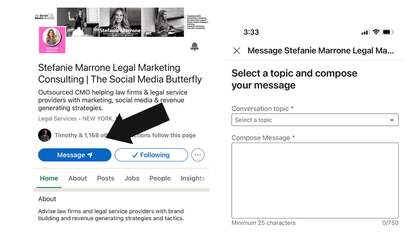 LinkedIn New Feature: LinkedIn Launches New Feature to Enable Direct Messaging with Company Pages